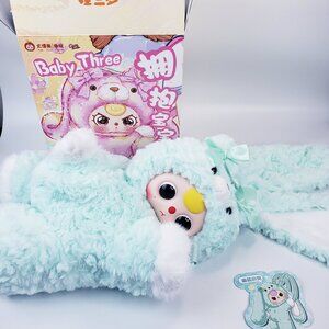 Baby Three 400% Hugging Baby bobo backpack plushie authentic